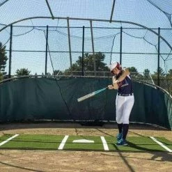 Batting Cage Accessories ProMounds Pro Lined Batting Mats