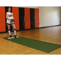 ProMounds Pitching Mat With Non-Skid Back Baseball Field Equipment