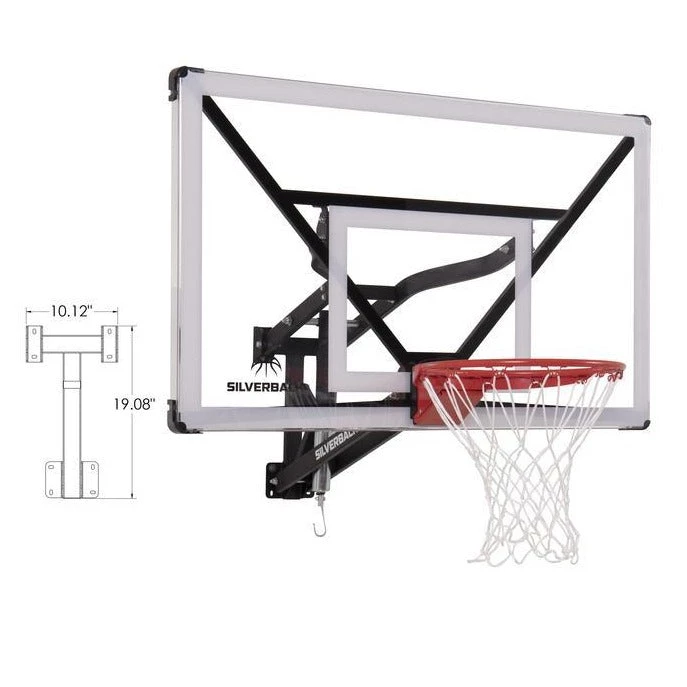 Goalrilla Silverback NXT 54-Inch Wall Mounted Hoop Basketball Equipment 1 Goalrilla Silverback NXT 54-Inch Wall Mounted Hoop Basketball Equipment
