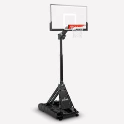 Spalding 50" Backboards Momentous EZ Assembly Portable Hoops With Acrylic Backboards