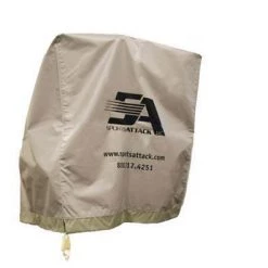 Premium Gray Machine Cover With Nylon Draw Rope And Lock By Sports Attack