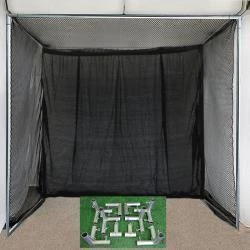 Cimarron The 'Clubhouse' 5'x10'x10' Cage Netting And DIY Corner Kit 1 Cimarron The 'Clubhouse' 5'x10'x10' Cage Netting And DIY Corner Kit