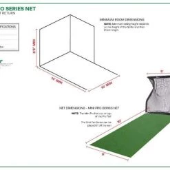 The Net Return Mini Pro Series V2 Net Golf Equipment