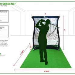 The Net Return Mini Pro Series V2 Net Golf Equipment