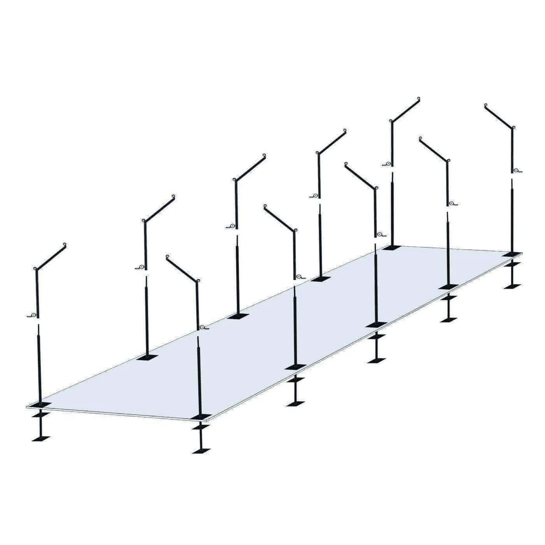 Trigon Sports International ProCage Cantilever Batting Cage Frames 3 Trigon Sports International ProCage Cantilever Batting Cage Frames