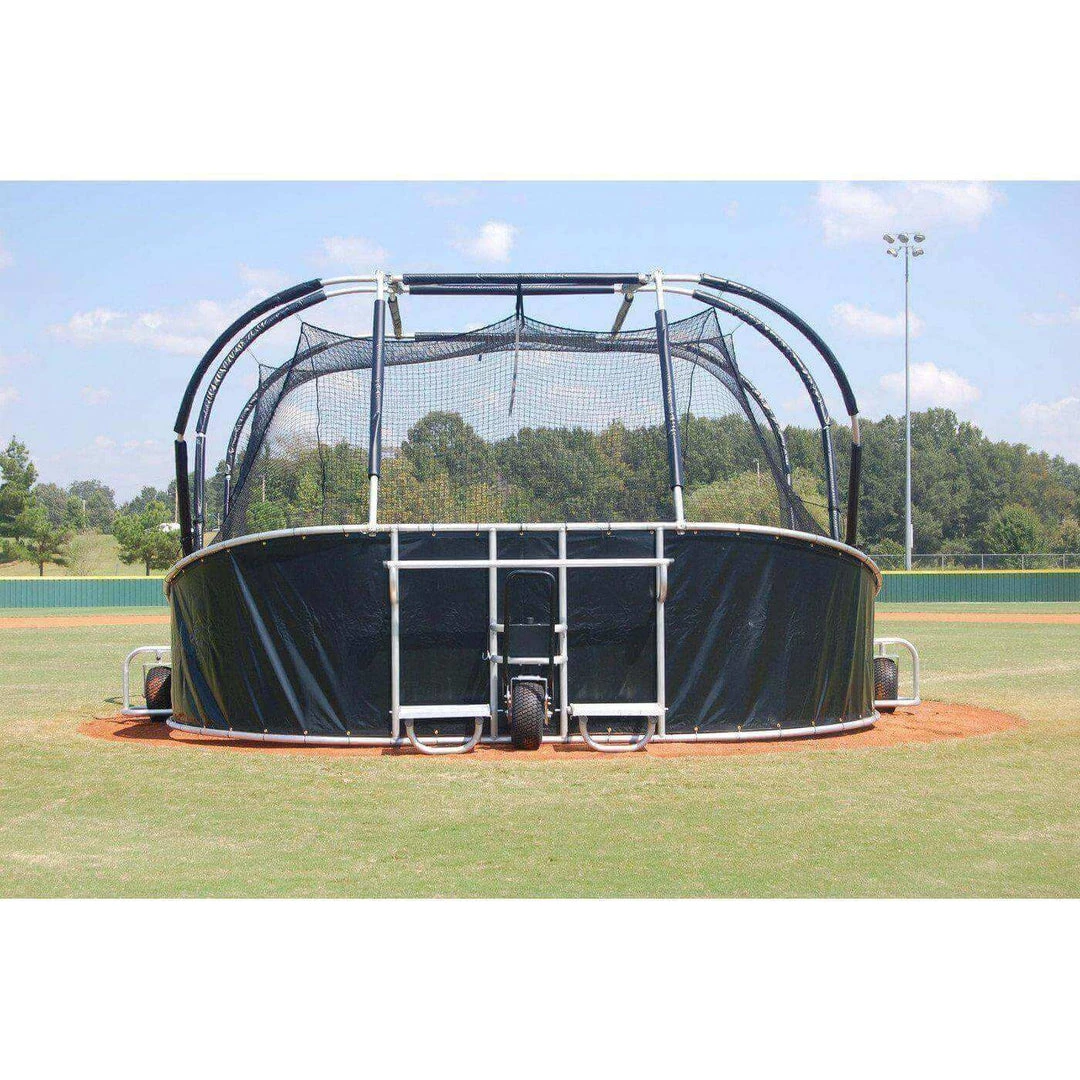 Baseball Equipment Trigon Sports International Procage Professional Portable Batting Cage 5 Baseball Equipment Trigon Sports International Procage Professional Portable Batting Cage