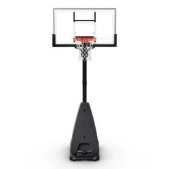 Spalding Basketball Equipment The Ultimate Hybrid System With 54-Inch Glass Backboard